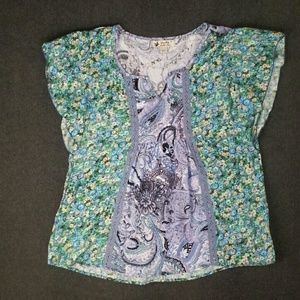 Unity Boho Chic Peasant Type Top M